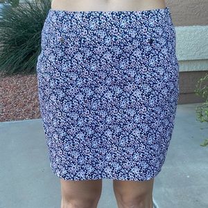 Banana Republic Floral Mini Skirt